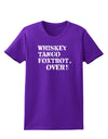 Whiskey Tango Foxtrot WTF Womens Dark T-Shirt-TooLoud-Purple-X-Small-Davson Sales