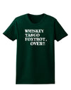 Whiskey Tango Foxtrot WTF Womens Dark T-Shirt-TooLoud-Forest-Green-Small-Davson Sales