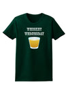 Whiskey Wednesday Design - Text Womens Dark T-Shirt by TooLoud-Womens T-Shirt-TooLoud-Forest-Green-Small-Davson Sales