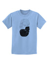 White And Black Inverted Skulls Childrens T-Shirt by TooLoud-Childrens T-Shirt-TooLoud-Light-Blue-X-Small-Davson Sales