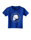 White Skull With Star Toddler T-Shirt Dark by TooLoud-Toddler T-Shirt-TooLoud-Royal-Blue-2T-Davson Sales