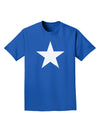 White Star Adult Dark T-Shirt-Mens T-Shirt-TooLoud-Royal-Blue-Small-Davson Sales