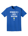White Wine For Christmas Adult Dark T-Shirt-Mens T-Shirt-TooLoud-Royal-Blue-Small-Davson Sales