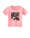 White Wolf Face Toddler T-Shirt-Toddler T-Shirt-TooLoud-Candy-Pink-2T-Davson Sales