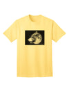 White Wolf Moon Adult T-Shirt: Premium Quality for Discerning Shoppers-Mens T-shirts-TooLoud-Yellow-Small-Davson Sales