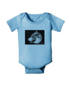 White Wolf Moon Baby Romper Bodysuit-Baby Romper-TooLoud-LightBlue-06-Months-Davson Sales