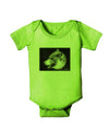 White Wolf Moon Baby Romper Bodysuit-Baby Romper-TooLoud-Lime-06-Months-Davson Sales
