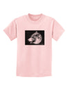 White Wolf Moon Childrens T-Shirt-Childrens T-Shirt-TooLoud-PalePink-X-Small-Davson Sales