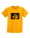 White Wolf Moon Childrens T-Shirt-Childrens T-Shirt-TooLoud-Gold-X-Small-Davson Sales