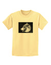 White Wolf Moon Childrens T-Shirt-Childrens T-Shirt-TooLoud-Daffodil-Yellow-X-Small-Davson Sales