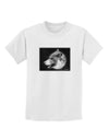 White Wolf Moon Childrens T-Shirt-Childrens T-Shirt-TooLoud-White-X-Small-Davson Sales