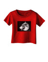 White Wolf Moon Infant T-Shirt Dark-Infant T-Shirt-TooLoud-Red-06-Months-Davson Sales