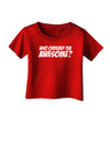 Who Ordered The Awesome Infant T-Shirt Dark by TooLoud-Infant T-Shirt-TooLoud-Red-06-Months-Davson Sales