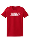 Who Ordered The Awesome Womens Dark T-Shirt by TooLoud-Womens T-Shirt-TooLoud-Red-X-Small-Davson Sales