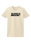 Who Ordered The Awesome Womens T-Shirt by TooLoud-Womens T-Shirt-TooLoud-Natural-X-Small-Davson Sales