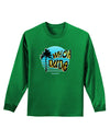 Whoa Dude Adult Long Sleeve Dark T-Shirt by TooLoud-TooLoud-Kelly-Green-Small-Davson Sales