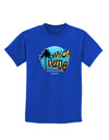 Whoa Dude Childrens Dark T-Shirt by TooLoud-Childrens T-Shirt-TooLoud-Royal-Blue-X-Small-Davson Sales