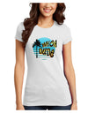 Whoa Dude Juniors Petite T-Shirt by TooLoud-T-Shirts Juniors Tops-TooLoud-White-Juniors Fitted X-Small-Davson Sales