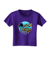 Whoa Dude Toddler T-Shirt Dark by TooLoud-Toddler T-Shirt-TooLoud-Purple-2T-Davson Sales