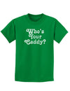 Who's Your Caddy Childrens Dark T-Shirt-Childrens T-Shirt-TooLoud-Kelly-Green-X-Small-Davson Sales