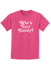 Who's Your Caddy Childrens Dark T-Shirt-Childrens T-Shirt-TooLoud-Sangria-X-Small-Davson Sales