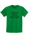 Who's Your Caddy Childrens T-Shirt-Childrens T-Shirt-TooLoud-Kelly-Green-X-Small-Davson Sales