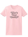 Who's Your Caddy Womens T-Shirt-Womens T-Shirt-TooLoud-PalePink-X-Small-Davson Sales