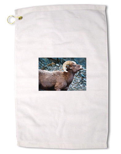 Wide Eyed Big Horn Premium Cotton Golf Towel - 16 x 25 inch-Golf Towel-TooLoud-16x25"-Davson Sales