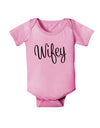 Wifey - Wife Design Baby Romper Bodysuit by TooLoud-Baby Romper-TooLoud-Light-Pink-06-Months-Davson Sales