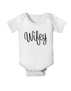 Wifey - Wife Design Baby Romper Bodysuit by TooLoud-Baby Romper-TooLoud-White-06-Months-Davson Sales