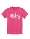 Wifey - Wife Design Childrens Dark T-Shirt by TooLoud-Childrens T-Shirt-TooLoud-Sangria-X-Small-Davson Sales