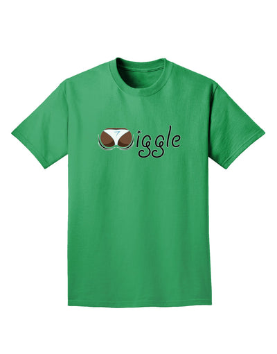 Wiggle - Twerk Dark Adult Dark T-Shirt-Mens T-Shirt-TooLoud-Kelly-Green-Small-Davson Sales