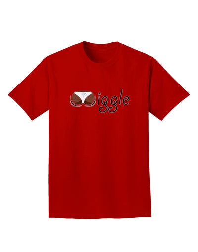 Wiggle - Twerk Dark Adult Dark T-Shirt-Mens T-Shirt-TooLoud-Red-Small-Davson Sales