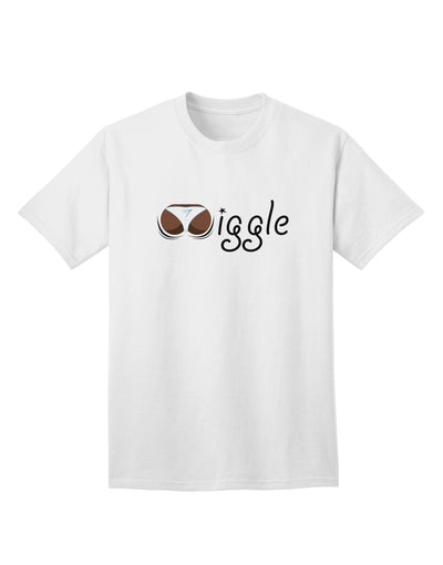 Wiggle - Twerk Dark Adult T-Shirt: A Vibrant Addition to Your Wardrobe-Mens T-shirts-TooLoud-White-Small-Davson Sales