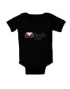 Wiggle - Twerk Dark Baby Romper Bodysuit Dark-Baby Romper-TooLoud-Black-06-Months-Davson Sales