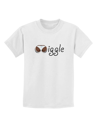 Wiggle - Twerk Dark Childrens T-Shirt-Childrens T-Shirt-TooLoud-White-X-Small-Davson Sales