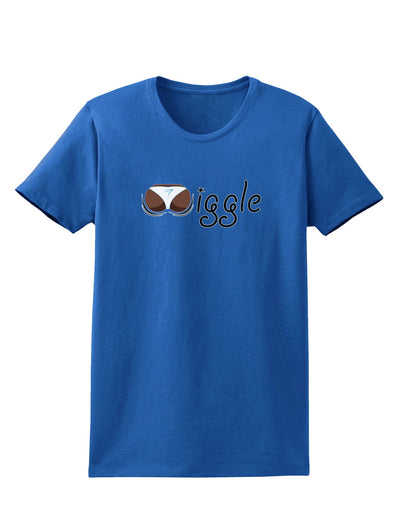 Wiggle - Twerk Dark Womens Dark T-Shirt-Womens T-Shirt-TooLoud-Royal-Blue-X-Small-Davson Sales