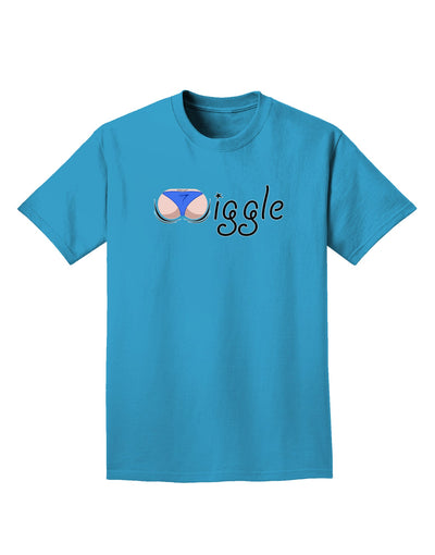 Wiggle - Twerk Light Adult Dark T-Shirt-Mens T-Shirt-TooLoud-Turquoise-Small-Davson Sales