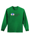 Wiggle - Twerk Light Adult Long Sleeve Dark T-Shirt-TooLoud-Kelly-Green-Small-Davson Sales