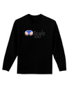 Wiggle - Twerk Light Adult Long Sleeve Dark T-Shirt-TooLoud-Black-Small-Davson Sales