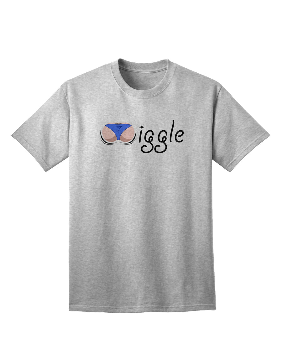 Wiggle - Twerk Light Adult T-Shirt: A Vibrant and Playful Addition to Your Wardrobe-Mens T-shirts-TooLoud-White-Small-Davson Sales