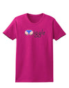 Wiggle - Twerk Light Womens Dark T-Shirt-Womens T-Shirt-TooLoud-Hot-Pink-Small-Davson Sales