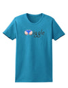 Wiggle - Twerk Light Womens Dark T-Shirt-Womens T-Shirt-TooLoud-Turquoise-X-Small-Davson Sales