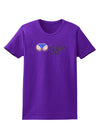 Wiggle - Twerk Light Womens Dark T-Shirt-Womens T-Shirt-TooLoud-Purple-X-Small-Davson Sales