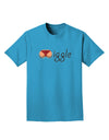 Wiggle - Twerk Medium Adult Dark T-Shirt-Mens T-Shirt-TooLoud-Turquoise-Small-Davson Sales