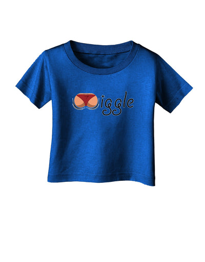 Wiggle - Twerk Medium Infant T-Shirt Dark-Infant T-Shirt-TooLoud-Red-06-Months-Davson Sales