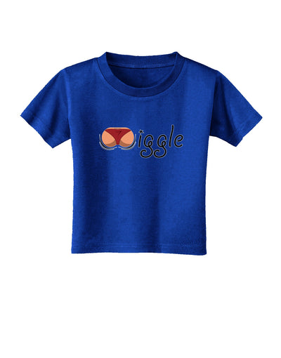 Wiggle - Twerk Medium Toddler T-Shirt Dark-Toddler T-Shirt-TooLoud-Red-2T-Davson Sales