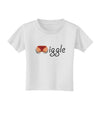 Wiggle - Twerk Medium Toddler T-Shirt-Toddler T-Shirt-TooLoud-White-2T-Davson Sales