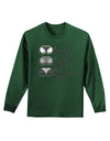 Wiggle Wiggle Wiggle - Twerk Adult Long Sleeve Dark T-Shirt-TooLoud-Dark-Green-Small-Davson Sales