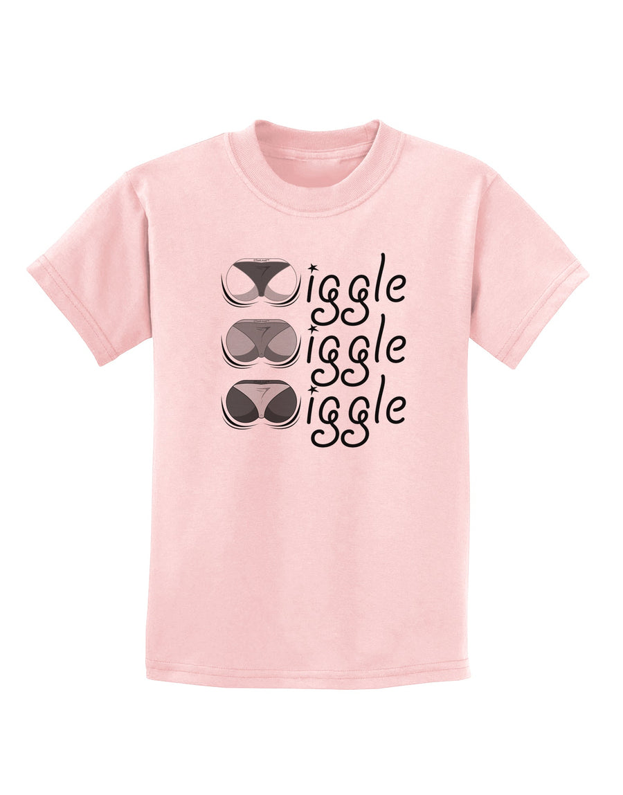 Wiggle Wiggle Wiggle - Twerk Childrens T-Shirt-Childrens T-Shirt-TooLoud-White-X-Small-Davson Sales